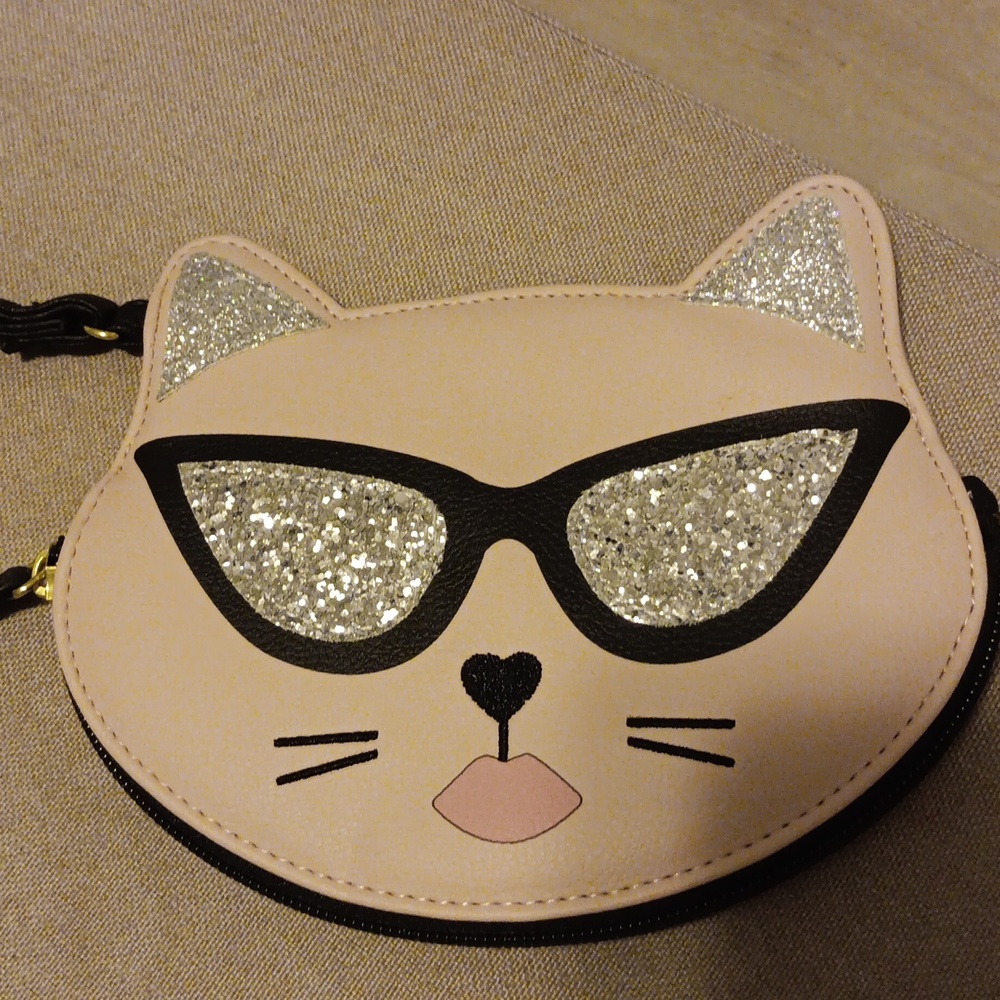 Betsey Johnson Cat Wristlet